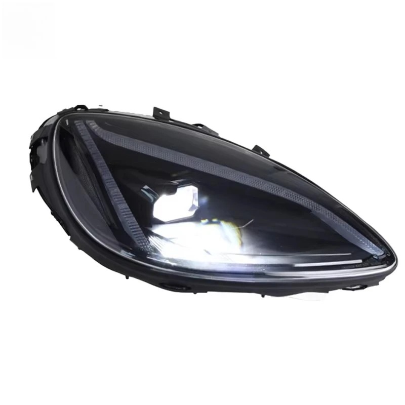 YU GUANG for  Corvette C6 2005-2013 Headlights Upgrade LED Front Lamp White Dynamic DRL Headlamps Front Light Assembly